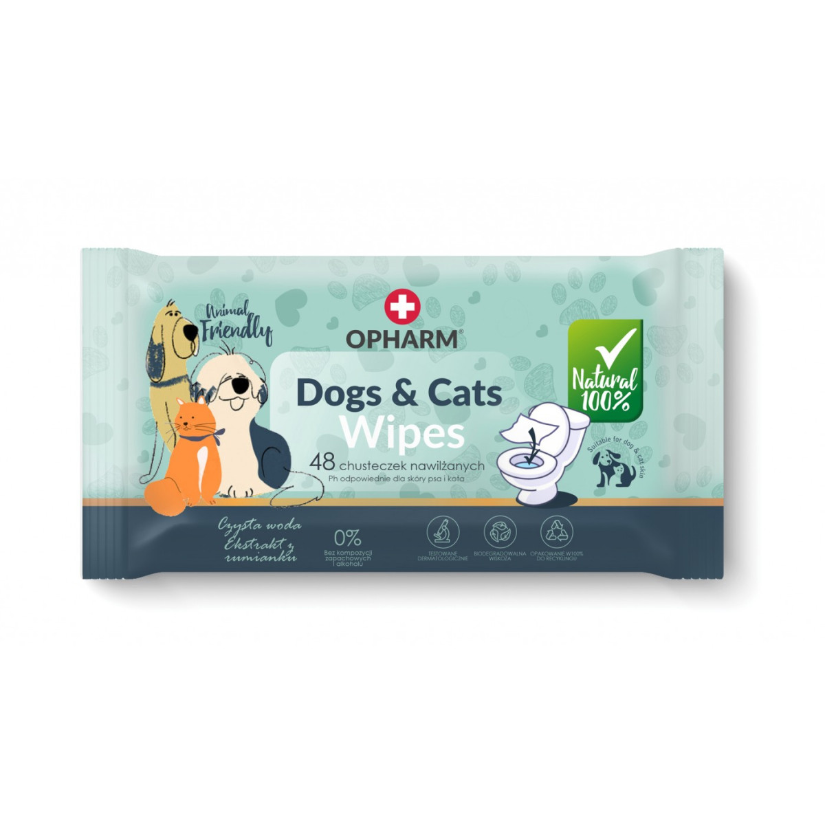 Utierky pre psov a mačky 16 x 48ks